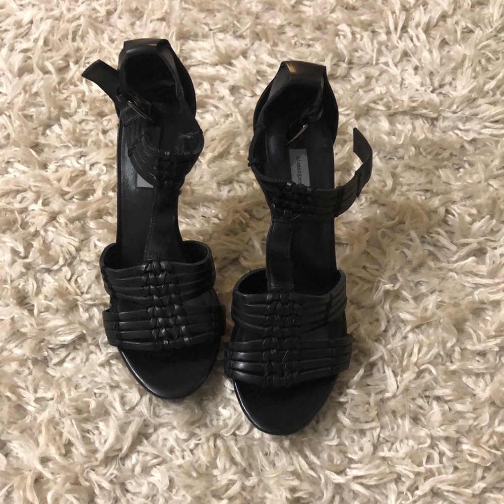 Classique Entier High Heel Sandals Black